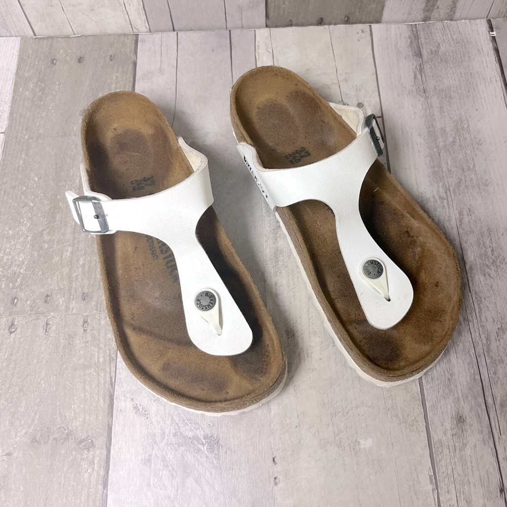 Birkenstock Gizeh Birko Flor Sandal Size 37